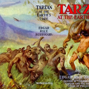 1930: Tarzan at the Earth's Core, Metropolitan Books dust jacket