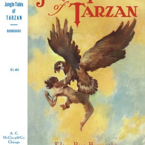 1919: Jungle Tales of Tarzan, A.C. McClurg & Co. dust jacket