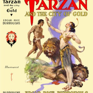 1933: Tarzan and the City of Gold dust jacket