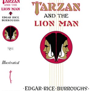 Two profiles of Tarzan facing in opposite directions.