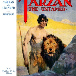 1920: Tarzan the Untamed, A.C. McClurg & Co. dust jacket