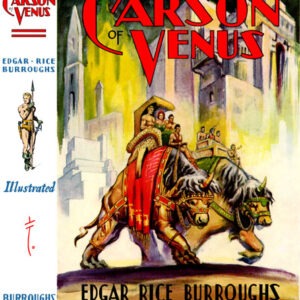 Carson enters the city of ___ in a howda carried by two Venusian oxen.